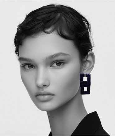 Eeeeeoh 44 rectángulo grande, negro