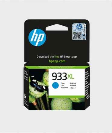 Cartucho HP 933 XL cian. CN054A