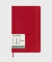 Agenda Moleskine vermella 2026 Large, tapa tova