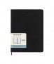 Agenda Moleskine negra, tapa blanda 2026 Extralarge