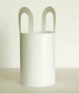 Llum Izpi cistella, blanc