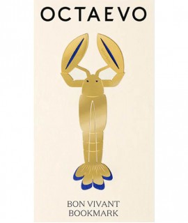 Punt de llibre Bon Vivant, daurat