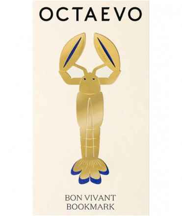 Punt de llibre Bon Vivant, daurat