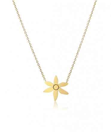 Collar flor Azafrán