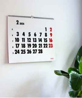 Calendario Vinçon Barcelona Pared, 2026