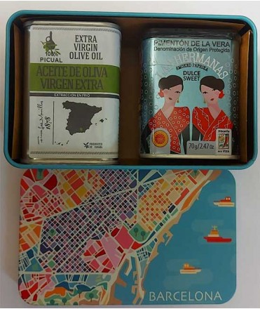 Duo aceite y pimentón BCN Stereo