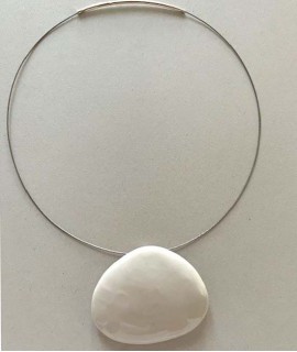Colgante blanco serie TOT