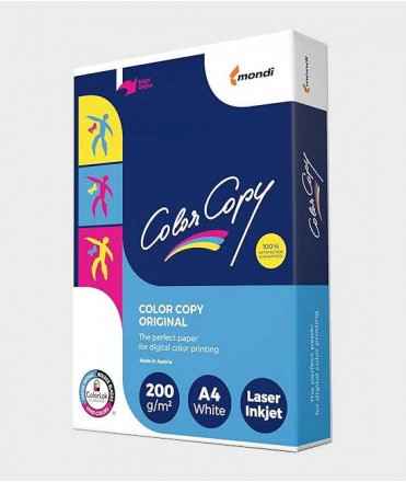 Paper Color Copy a4 200g 250 fulls
