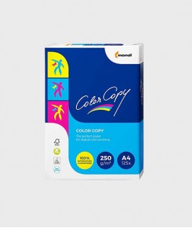 Papel Color Copy, DIN A4, 250 g, 125 hojas
