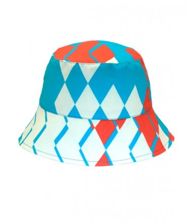 Sombrero pescador DIAMONDS turquesa