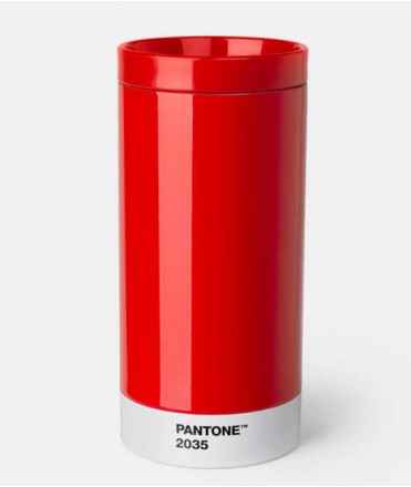 Vaso para llevar Pantone Rojo 2035
