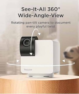 Cámara Petcube Cam 360 con Wi-Fi
