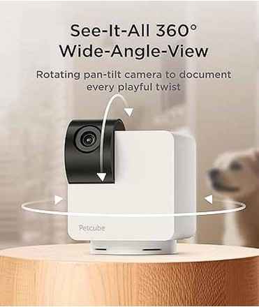 Càmera Petcube Cam 360 amb Wi-Fi
