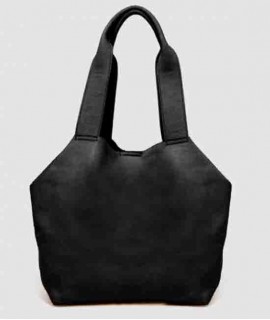 Bossa de pell, negre 