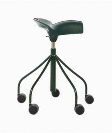 Taburete Binaria, verde