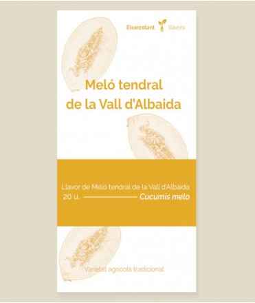 Llavors de Meló tendral, de la Vall d'Albaida