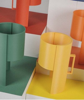 Lámpara de sobremesa Teula V01, amarillo