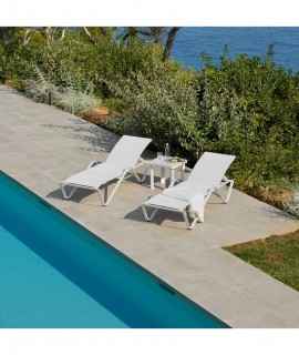 Tumbona Sand, blanco