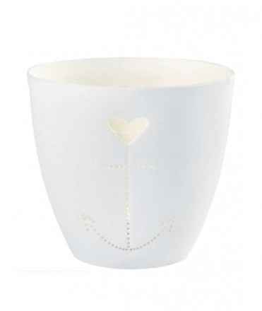 Portavelas Porcelana Áncora