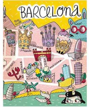 Barcelona Scrap Notebook