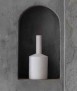 Gerro-Ampolla Giorgio L, 27 cm, blanc 