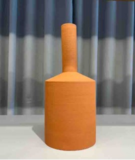 Gerro-Ampolla Giorgio L, 27 cm, terracota 