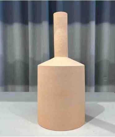 Jarrón-Botella Giorgio L, 27 cm, arena 