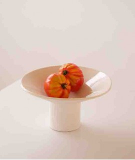 Jarrón Eileen, blanco