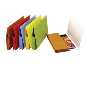 Pocket subfolder. Size: 34.5x25 cm. Blue