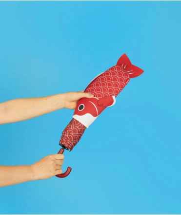 Paraigües Koi Fish Vermell