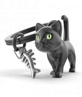 Llavero metalmorphose gato negro