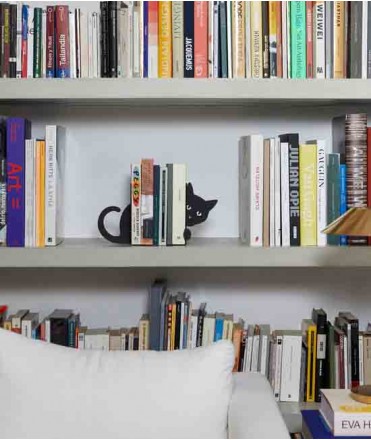 Suport de llibres doble Hidden Cat