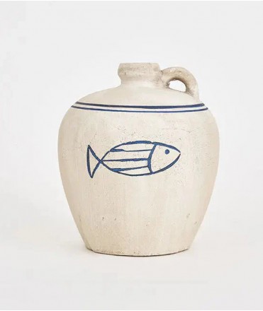 Gerro mitjà amb peix