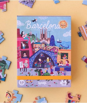 Night and day a Barcelona puzzle