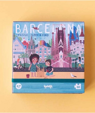 Barcelona sorra puzzle