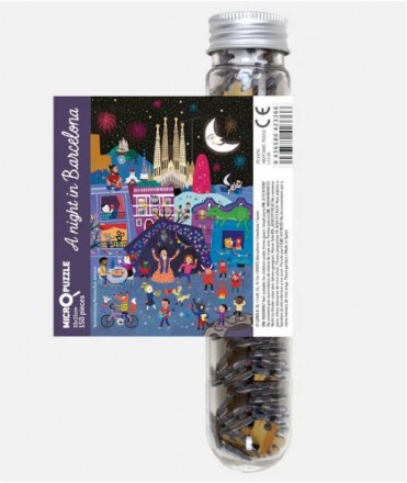 Micropuzzle Barcelona Night