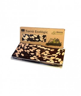 Turrón de chocolate con almendras - 200 gr