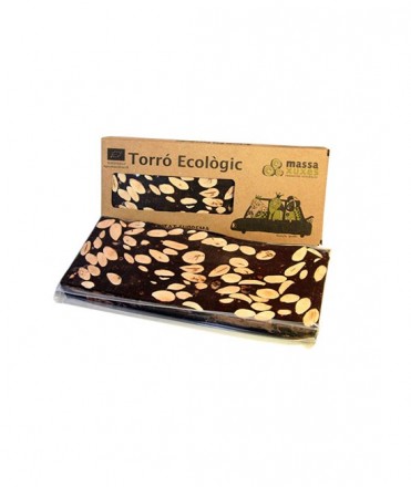 Turrón de chocolate con almendras - 200 gr