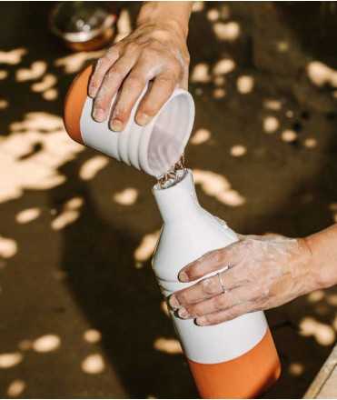 Ampolla de Fang, Blanc