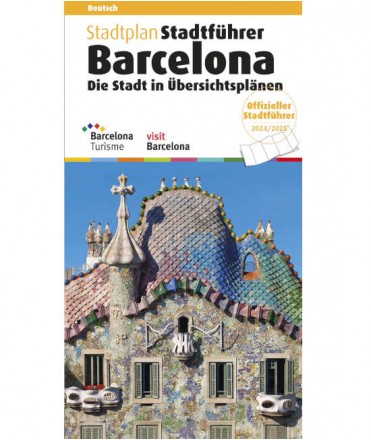 Plànol Guia Barcelona. La ciutat pla per pla. Alemany