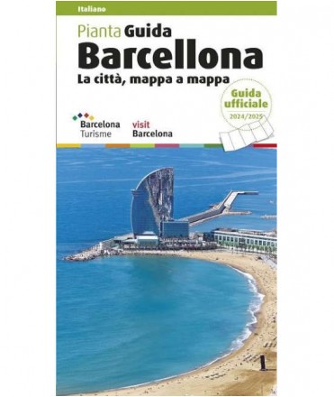 Plànol Guia Barcelona. La ciutat pla per pla. Italià