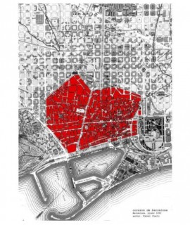 Lamina A6 Corazón de Barcelona