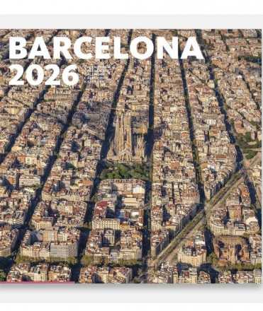 Calendario pared Eixample 2026