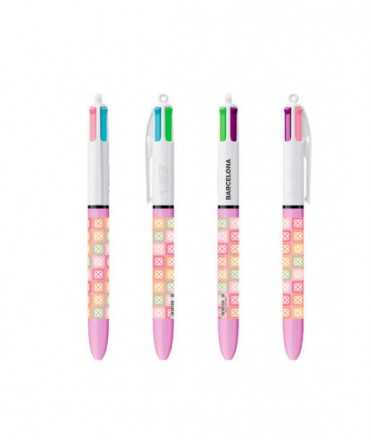 Bolígraf 4 colors panot Barcelona