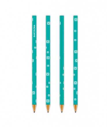 Lápiz baldosa flor verde LP51