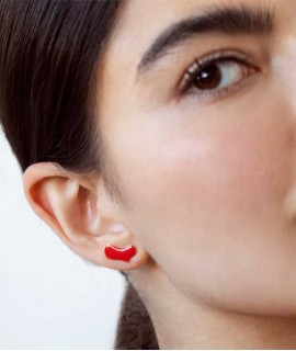 Pendientes dorados pequeños Corazón Miró