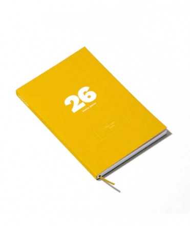Agenda setmanal 2026 Octagon, A5 Groga