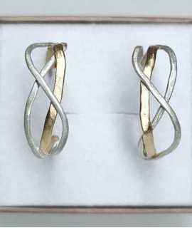 Pendientes PossiDona aro dos colores