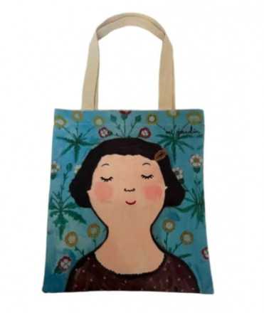 BOLSA DE MANO. MI JARDÍN