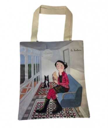 BOLSA DE MANO. LA LECTORA